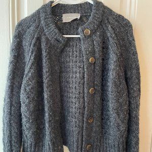 Everlane Cloud Cable Cardigan XS